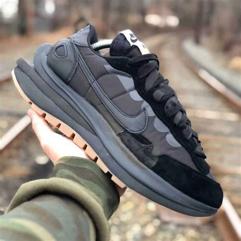 nike sacai schwarz|nike x sacai designer shoes.